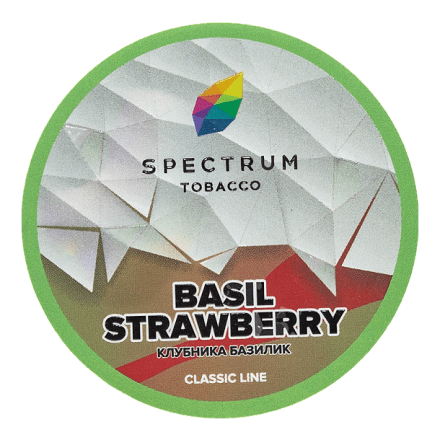 Табак Spectrum - Basil Strawberry (Клубника Базилик, 40 грамм)