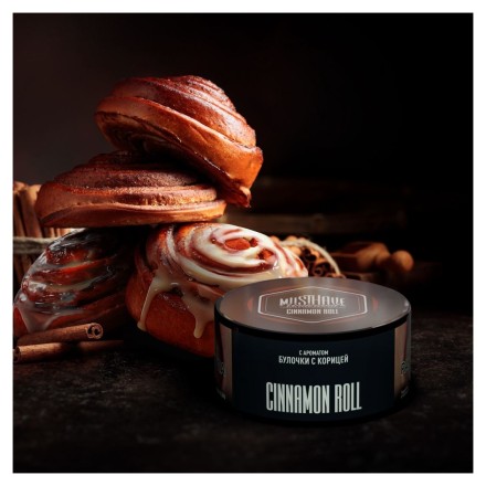 Табак Must Have - Cinnamon Roll (Булочка с Корицей, 125 грамм)