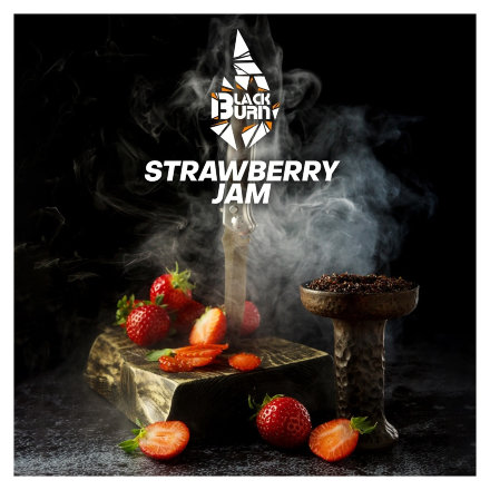 Табак BlackBurn - Strawberry jam (Клубничное Варенье, 100 грамм)