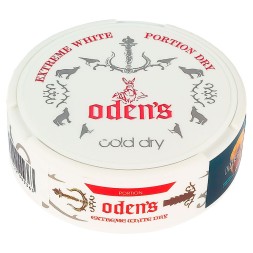 Табак жевательный ODENS - Cold Extreme White Dry (16 грамм)