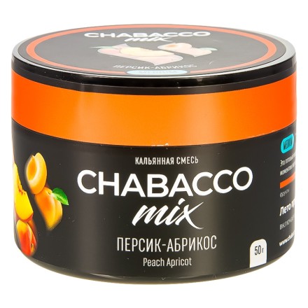 Смесь Chabacco MIX MEDIUM - Peach Apricot (Персик - Абрикос, 50 грамм)