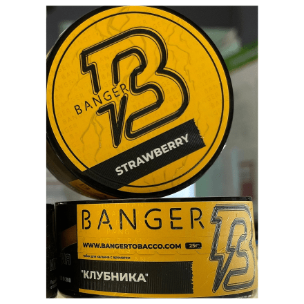 Табак Banger - Strawberry (Клубника, 25 грамм)