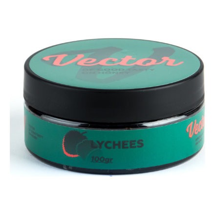 Табак Vector Зеленый - Lychees (Личи, 100 грамм)