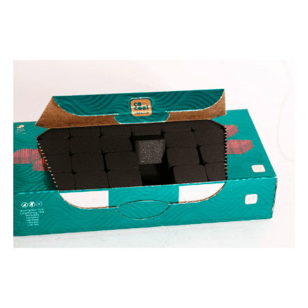 Уголь Cocoal Premium (24 мм, 64 кубика)