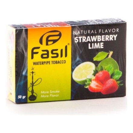 Табак Fasil - Strawberry Lime (Клубника и Лайм, 50 грамм)