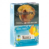 Табак Nakhla - Ледяной Лимон и Мята (Ice Lemon Mint, 50 грамм) — 