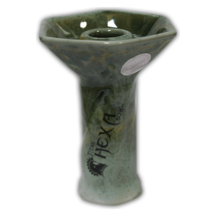 Чаша Titan Bowl Hexa - Universe Marbled Green (Гекса Вселенная, Мраморная Зеленый)