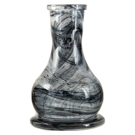 Колба Vessel Glass - Капля Mini (Чёрный Алебастр)