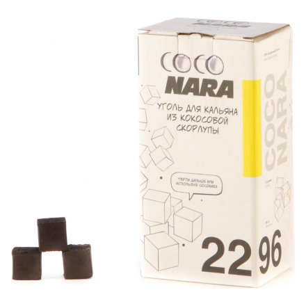Уголь Coconara (22 мм, 96 кубиков)