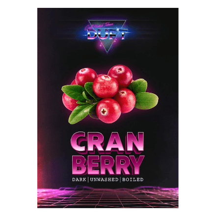 Табак Duft - Cranberry (Клюква, 80 грамм)