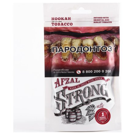 Табак Afzal Strong - Original Tobacco (Ориджинал, 100 грамм)