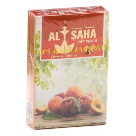 Табак Al Saha - Soft Peach (Мягкий Персик, 50 грамм)
