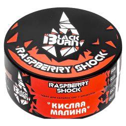 Табак BlackBurn - Raspberry Shock (Кислая Малина, 100 грамм)