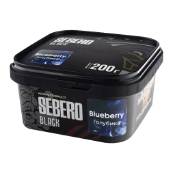 Табак Sebero Black - Blueberry (Голубика, 200 грамм)
