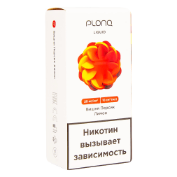 Жидкость PLONQ - Вишня Персик Лимон (10 мл, 2 мг)