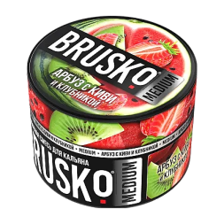 Смесь Brusko Medium - Арбуз с Киви и Клубникой (50 грамм)
