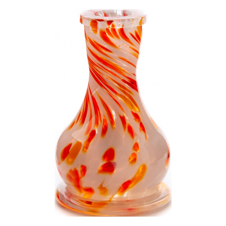 Колба Vessel Glass - Капля Mini (Крошка Бело-Красная)