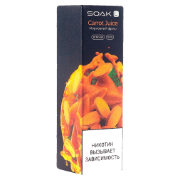 Жидкость SOAK L - Carrot Juice (Морковный Фреш, 10 мл, 2 мг)