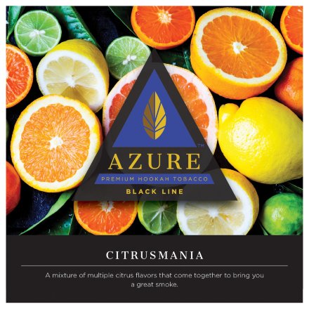 Табак Azure Black - CitrusMania (Цитрус Мания, 50 грамм)