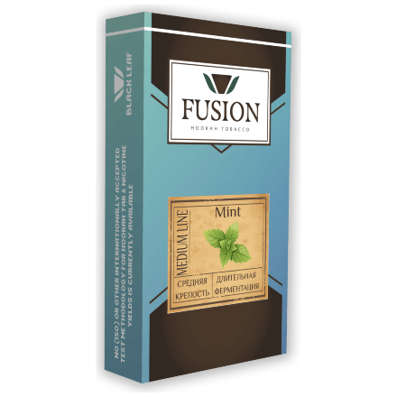 Табак Fusion Medium - Mint (Мята, 100 грамм)