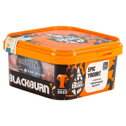 Табак BlackBurn - Epic Yogurt (Черничный Йогурт, 200 грамм)