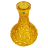 Колба Vessel Glass - Капля Кристалл (Жёлтая)
