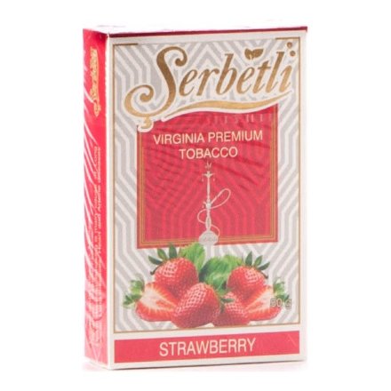 Табак Serbetli - Strawberry (Клубника, 50 грамм, Акциз)