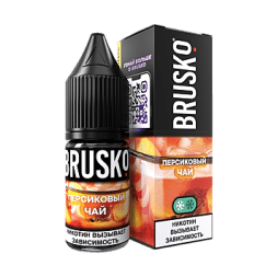 Жидкость Brusko Salt - Персиковый Чай (10 мл, 2 мг)