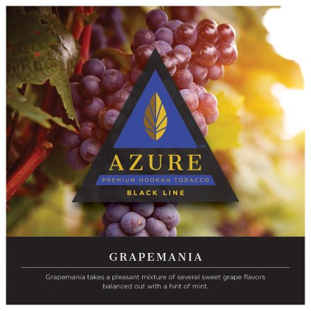 Табак Azure Black - GrapeMania (Виноградная Мания, 50 грамм)