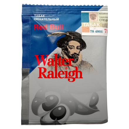 Нюхательный табак Walter Raleigh - Red Bull (Редбул, пакет 10 грамм)
