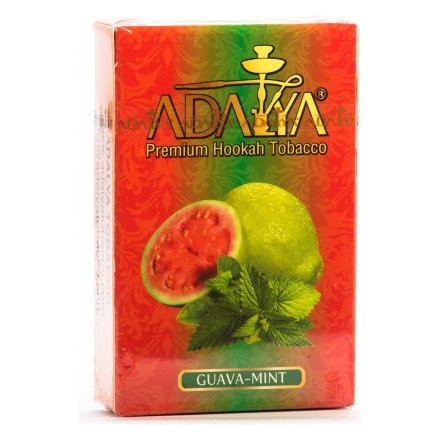 Табак Adalya - Guava Mint (Гуава и Мята, 50 грамм, Акциз)