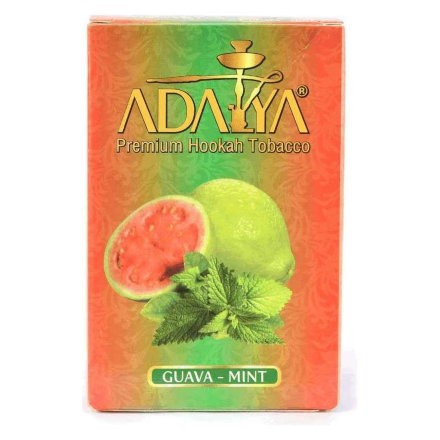 Табак Adalya - Guava Mint (Гуава и Мята, 50 грамм, Акциз)