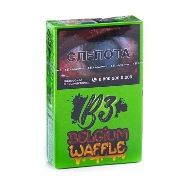 Табак B3 - Belgium Waffle (Бельгийские Вафли, 50 грамм)
