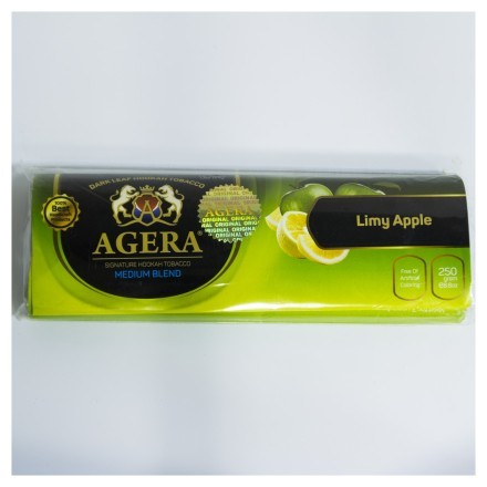 Табак Agera Medium - Limy Apple (Лайм и Яблоко, 250 грамм)