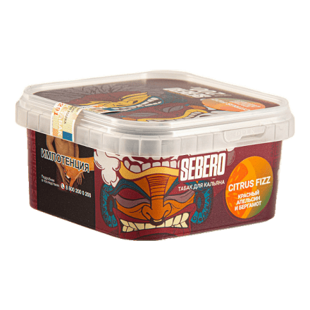 Табак Sebero - Citrus Fizz (Красный Апельсин и Бергамот, 200 грамм)
