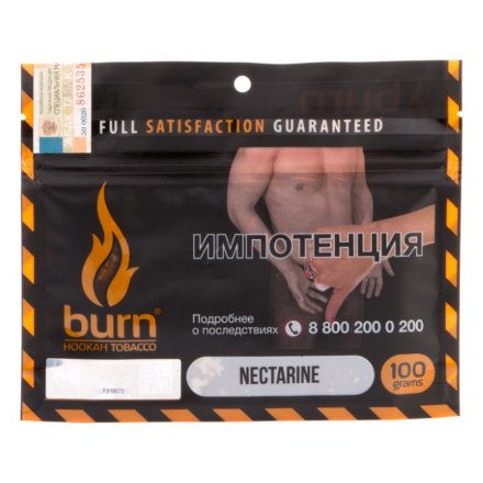 Табак Burn - Nectarine (Нектарин, 100 грамм)