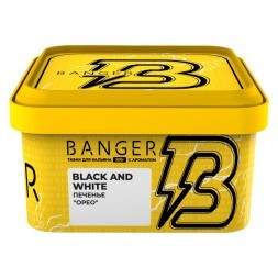 Табак Banger - Black and White (Печенье Орео, 200 грамм)