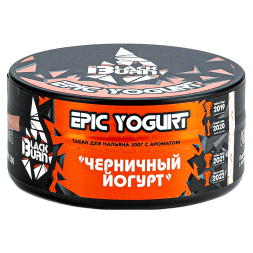Табак BlackBurn - Epic Yogurt (Черничный Йогурт, 100 грамм)