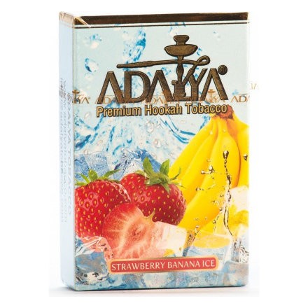 Табак Adalya - Strawberry Banana Ice (Ледяная Клубника и Банан, 50 грамм, Акциз)