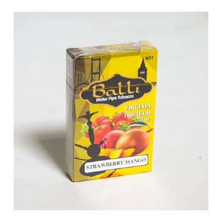 Табак Balli - Strawberry Mango (Клубника и Манго, 50 грамм)