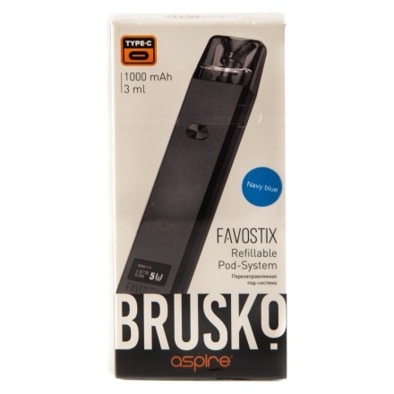 Электронная сигарета Brusko - Favostix (Синий)