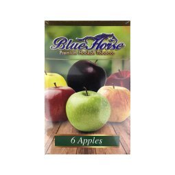 Табак Blue Horse - 6 Apples (Шесть Яблок, 50 грамм)