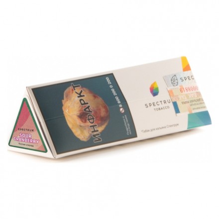 Табак Spectrum - Sour Cranberry (Кислая Клюква, 200 грамм)