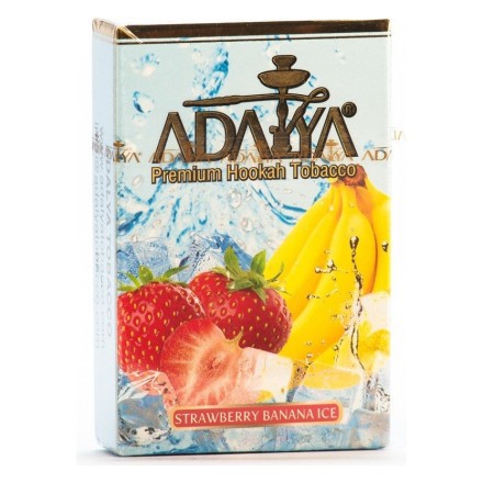 Табак Adalya - Strawberry Banana Ice (Ледяная Клубника и Банан, 20 грамм, Акциз)