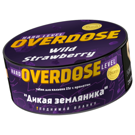 Табак Overdose - Wild Strawberry (Дикая Земляника, 25 грамм)