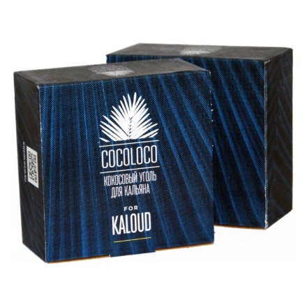 Уголь CocoLoco Kaloud (108 кубиков)