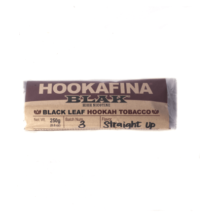 Табак Hookafina Blak - Straight Up (Черный Табак, 250 грамм)