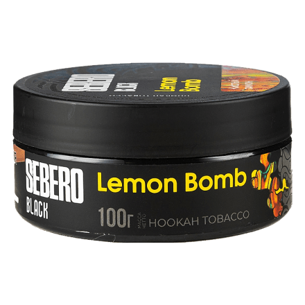 Табак Sebero Black - Lemon Bomb (Кислый Лимон, 100 грамм)