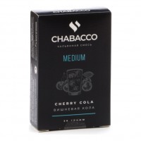 Смесь Chabacco MEDIUM - Cherry Cola (Вишнёвая Кола, 50 грамм) — 