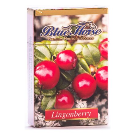 Табак Blue Horse - Lingonberry (Брусника, 50 грамм)